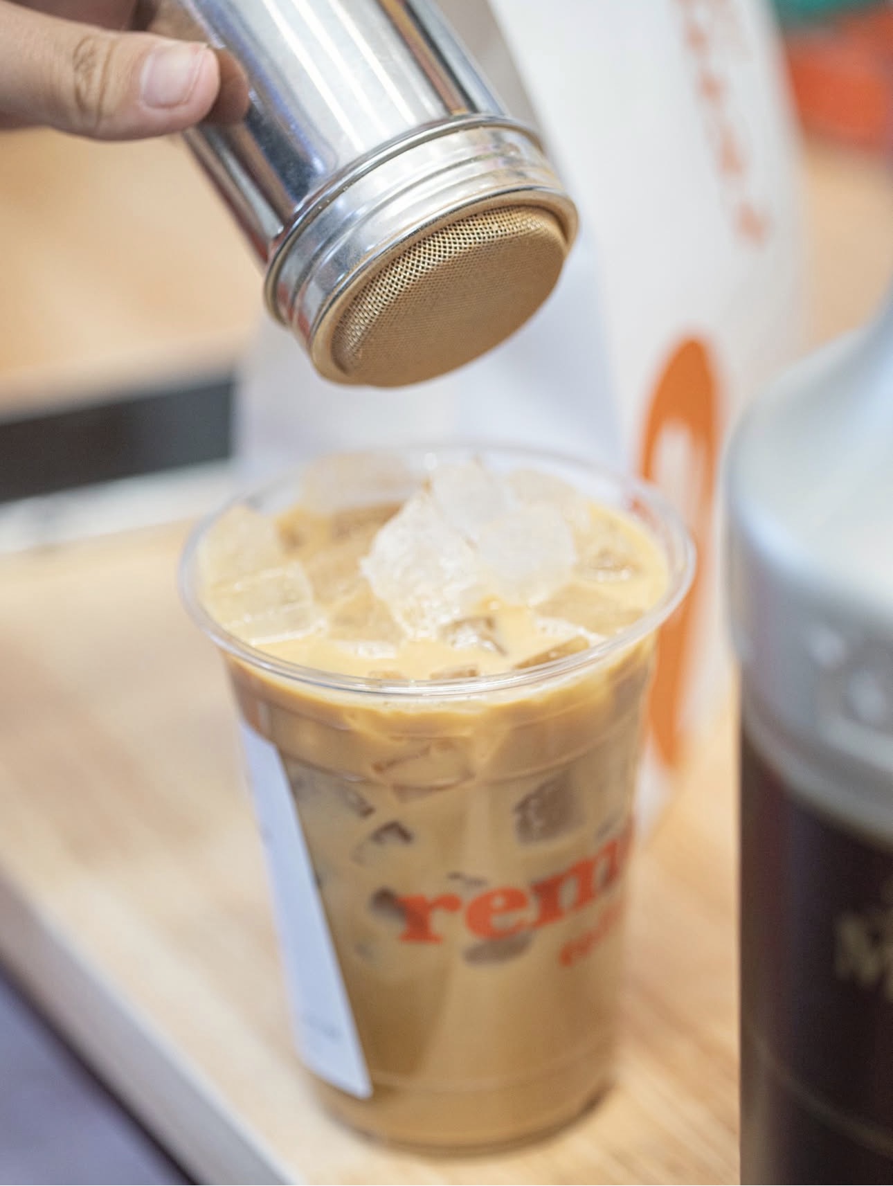 Remote Coffee iced latte