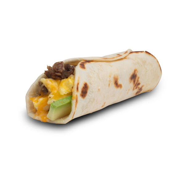 Iced coffee at drive-thru window